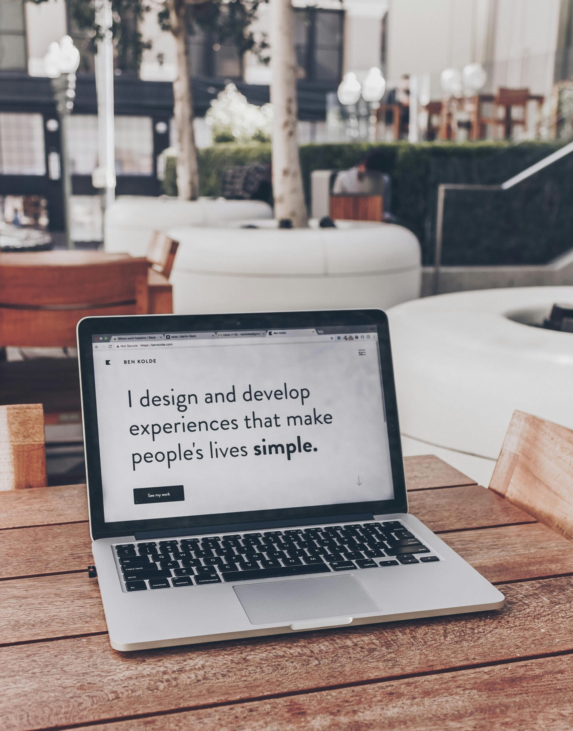 simple website